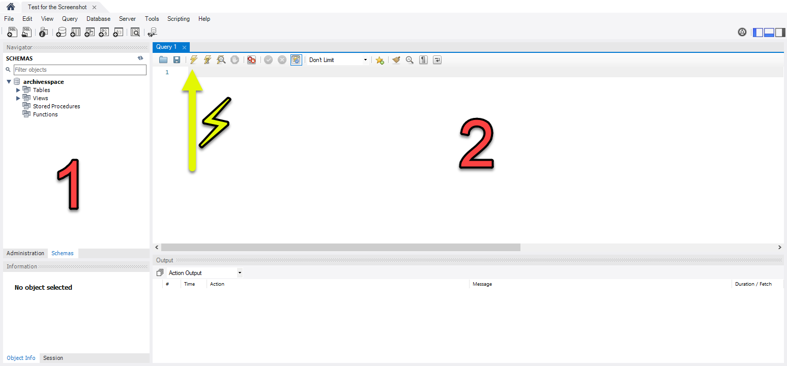 Workbench Interface