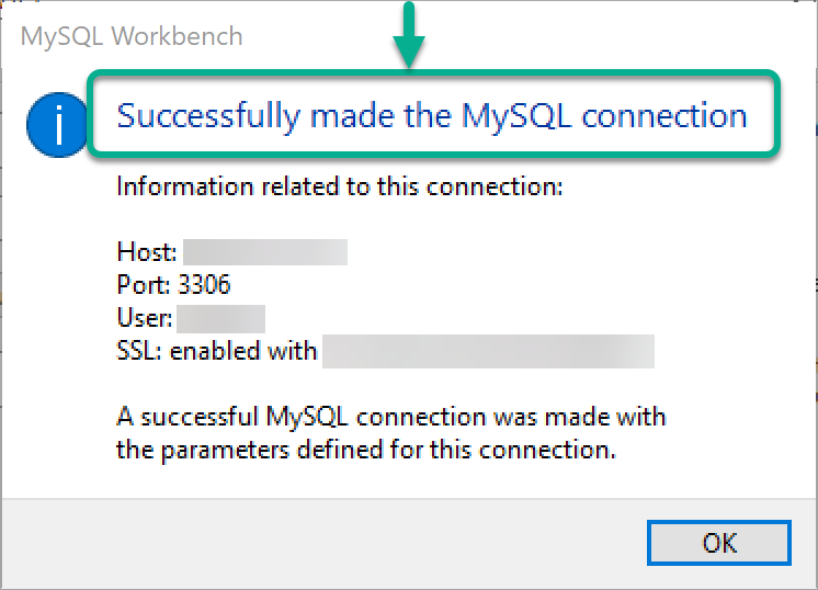 Connection Success