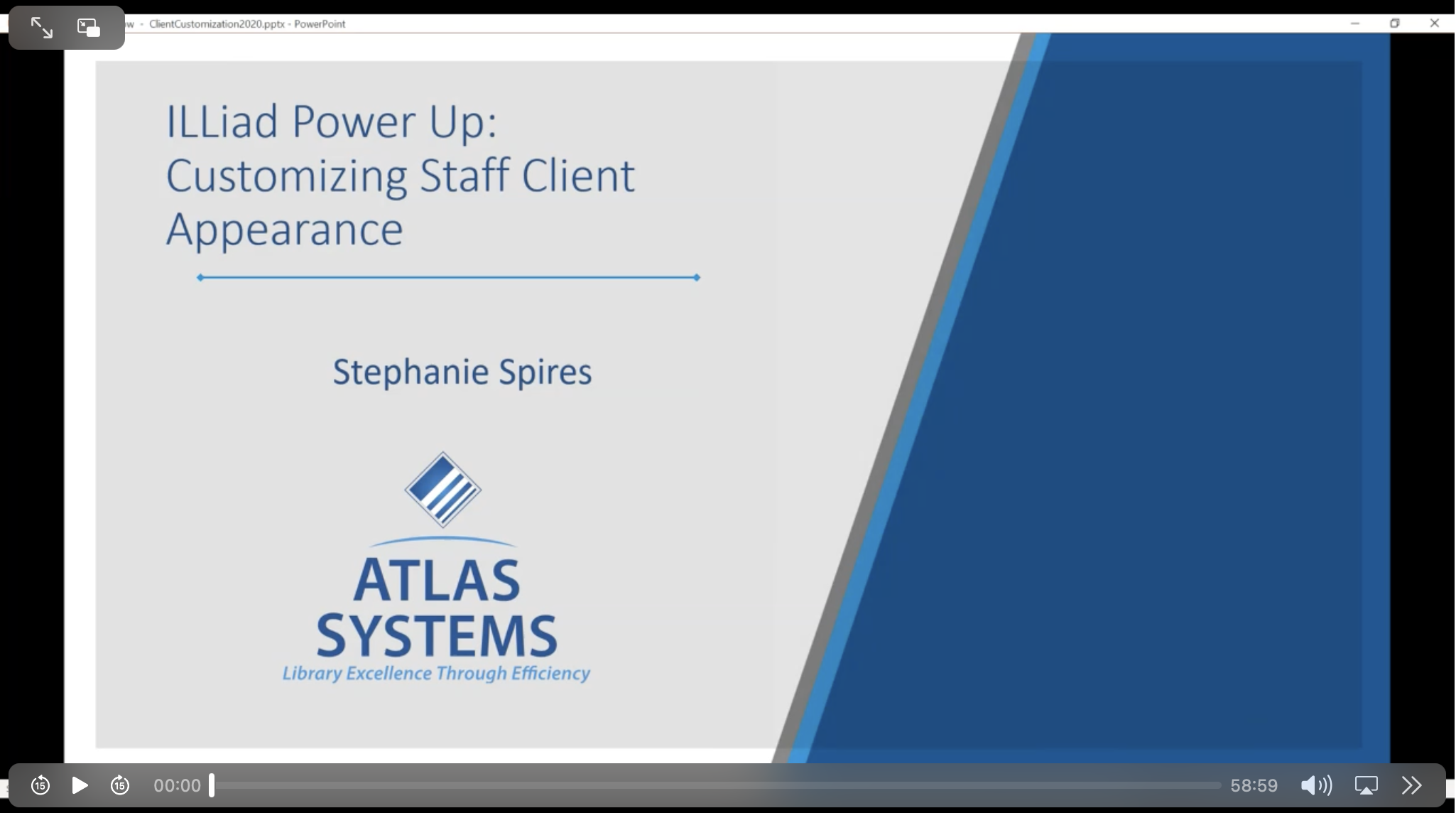 Video: ILLiad Power-Up - Customizing Staff Client Appearance