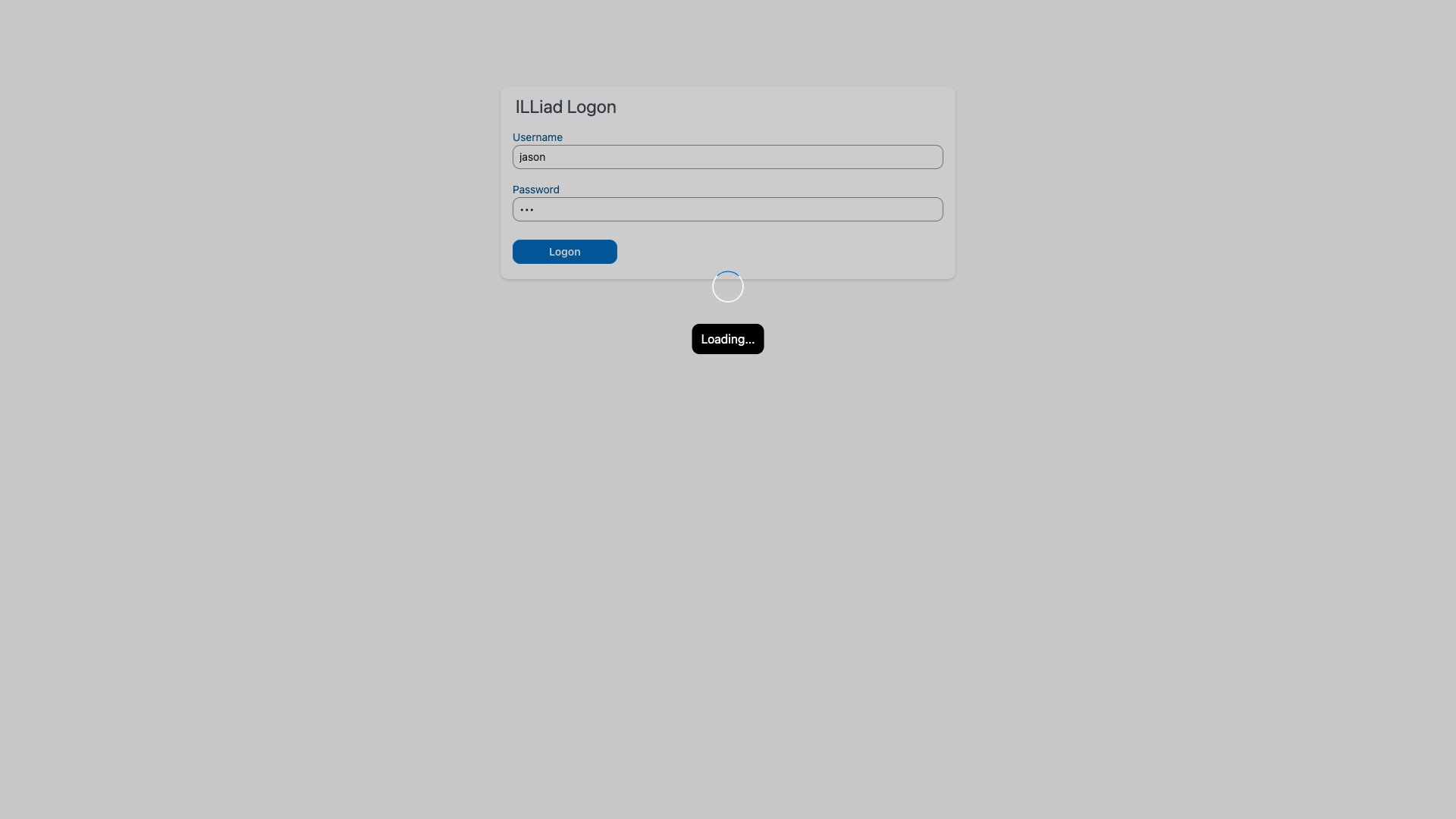 Circulation Main Interface